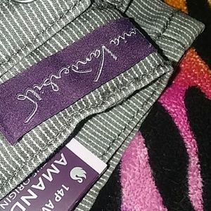 Striped Gloria Vanderbilt Slimming Jean